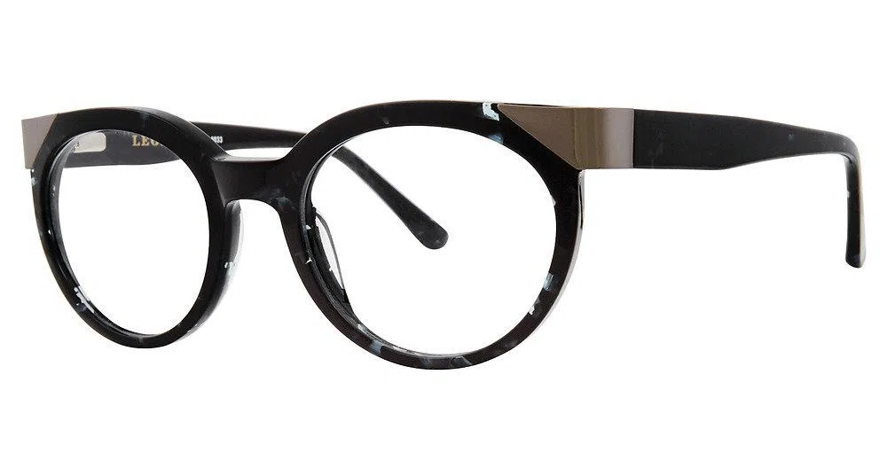 Leon Max LM6033 Eyeglasses - Black Marble - view 9